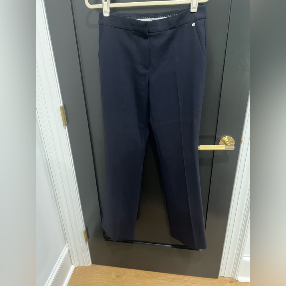 MaxMara Midnight Blue Straight Leg Pants